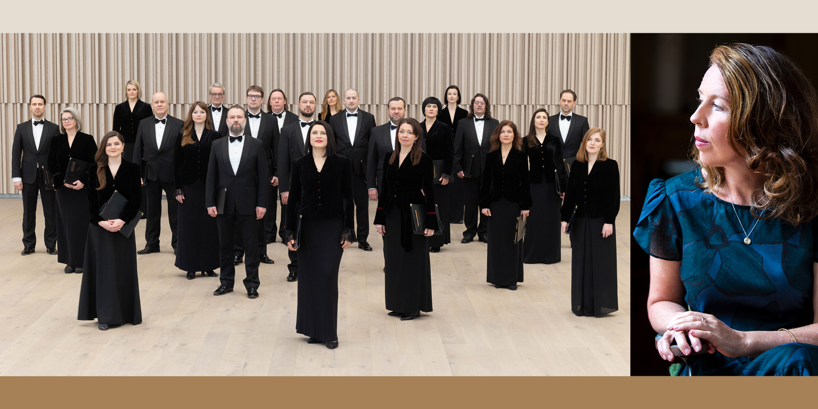 Latvian Radio Choir & Genevieve Lacey at Llewellyn Hall, ANU